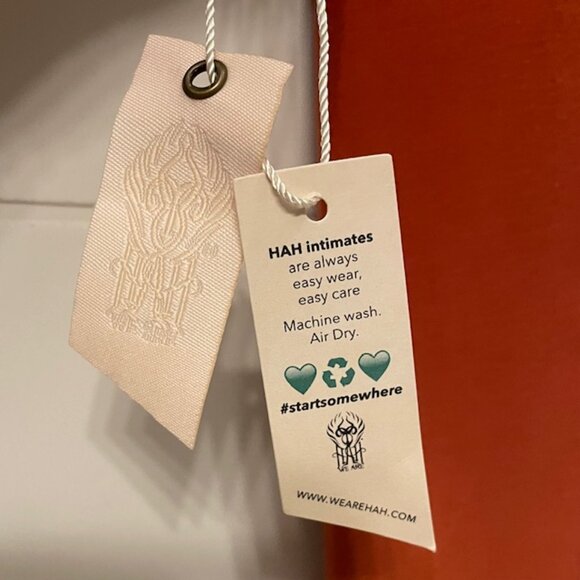 NWT We Are HAH Don't Be Square Long Sleeve Bodysuit Bronze Size Medium - Picture 13 of 15